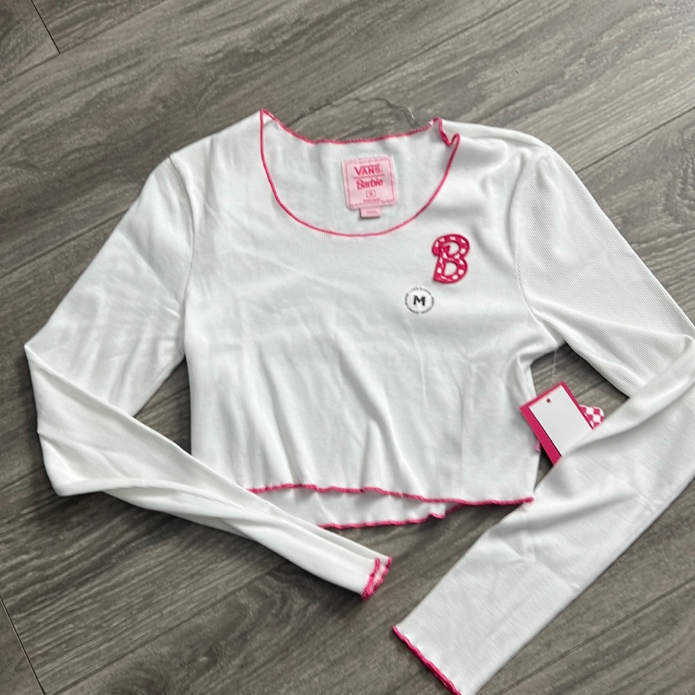 Barbie cropped long sleeve